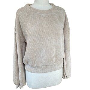 By Together Beige Crew Neck Sweater